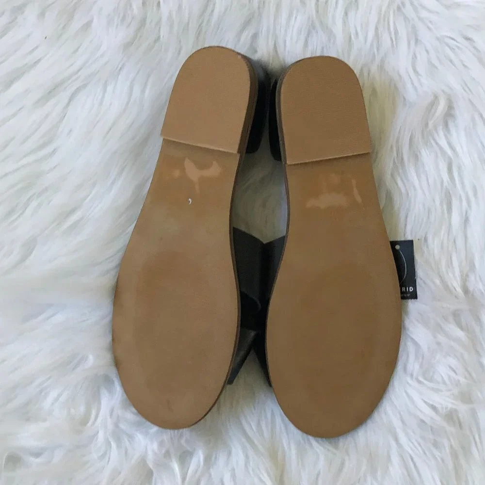 Torrid Criss Cross Peep Toe D’Orsay Flats 8.5W